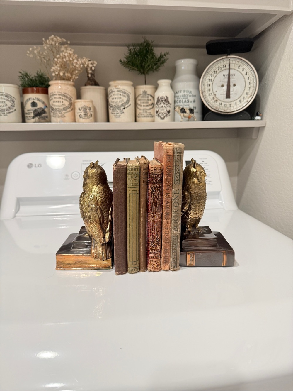 Mid century modern Brass Owl Bookend Pair - Picture 5 of 16